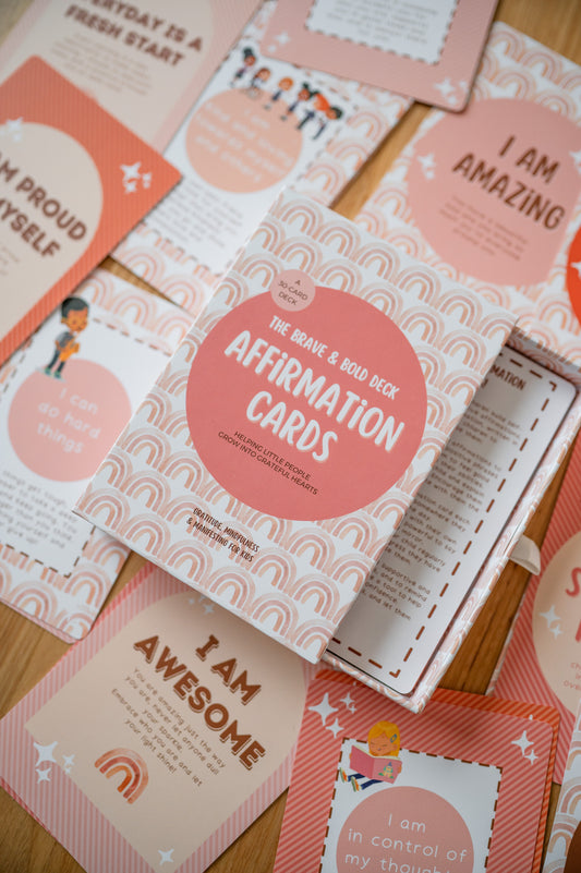Kids Affirmation Cards: The Brave & Bold Deck